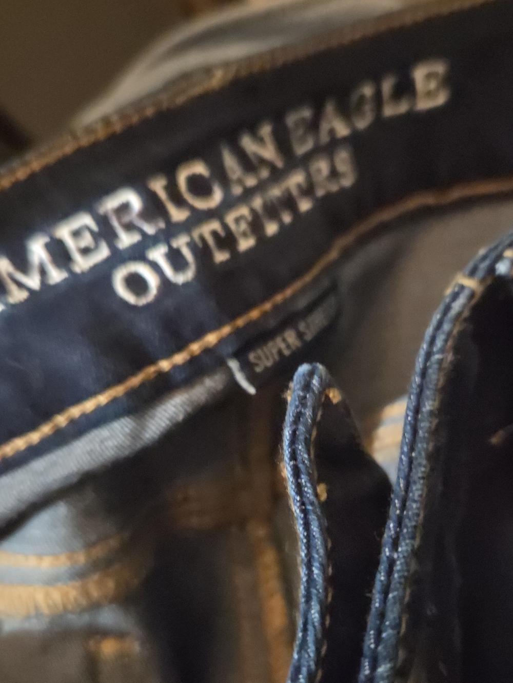 ❤️ NWT! AMERICAN EAGLE OUTFITTERS SKINNY JEANS / JEGGINGS, 10L (30 LONG / TALL) - Picture 3 of 8